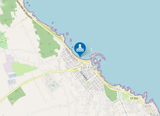 Map of SAN FOCA-VICINO ALLA TORRE