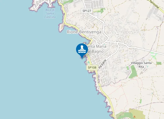 Map of 300 MT N.SORGENTE QUATTRO COLONNE