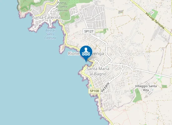 Map of SANTA MARIA AL BAGNO