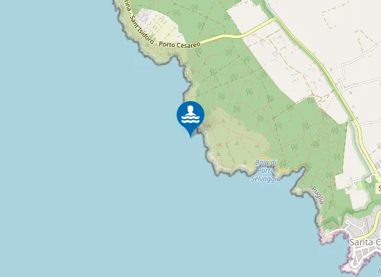 Map of 1000 MT S.TORRE ULUZZO