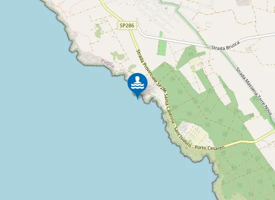 Map of 1000 MT N.TORRE ULUZZO