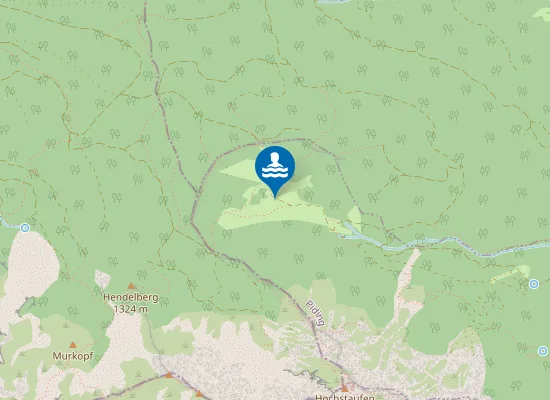 Map of HOEGLWOERTHER SEE ANGER HOEGLWOERTH GRUBER EICHE