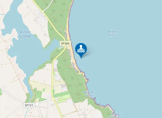 Map of LIDO DEI PINI