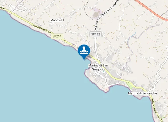 Map of TORRE SAN GREGORIO