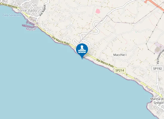 Map of MACCHIE DI ROMANO