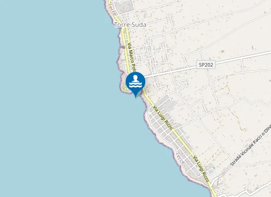 Map of TORRE SUDA-ALLA TORRE