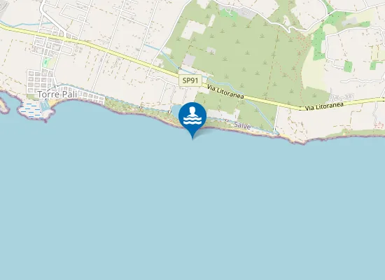 Map of MARINA DI PESCOLUSE