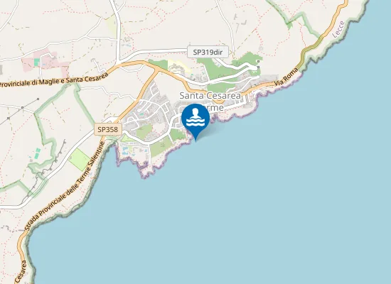 Map of GLI ARCHI-S.CESAREA TERME