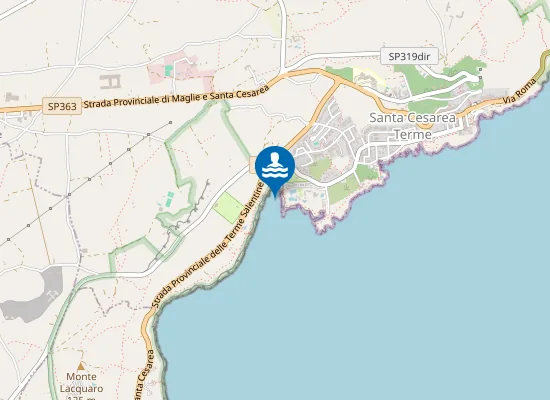 Map of PORTO MIGGIANO-