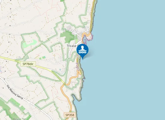 Map of 500 MT SUD PUNTO 68