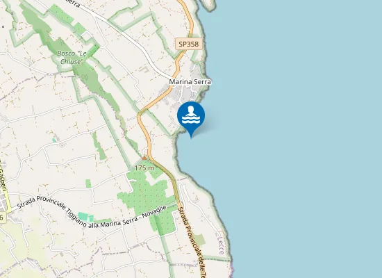 Map of MARINA SERRA
