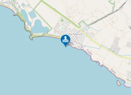 Map of LIDO MARINI-SPIAGGIA