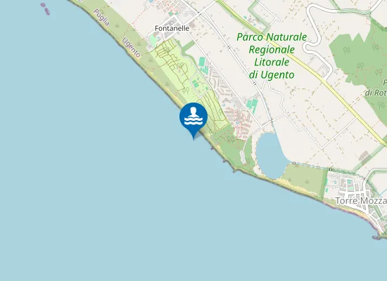 Map of LE FONTANELLE-AL ROBINSON CLUB