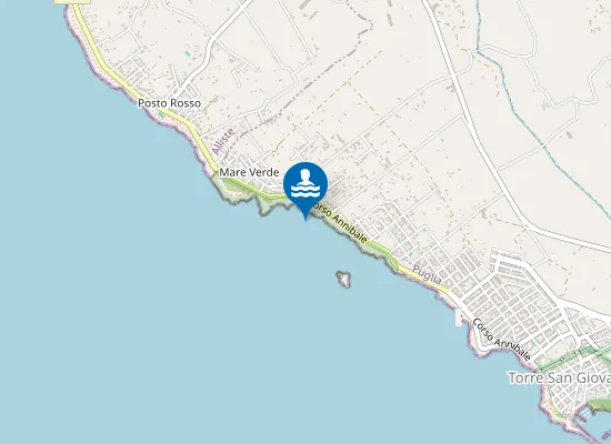 Map of PAZZE-DI FRONTE ALL'ISOLA PAZZE