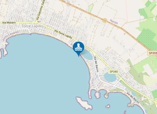 Map of BACINO GRANDE