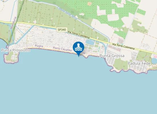 Map of LIDO DEGLI ANGELI