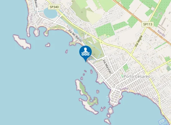 Map of 100 Mt A Sud Del Punto 147