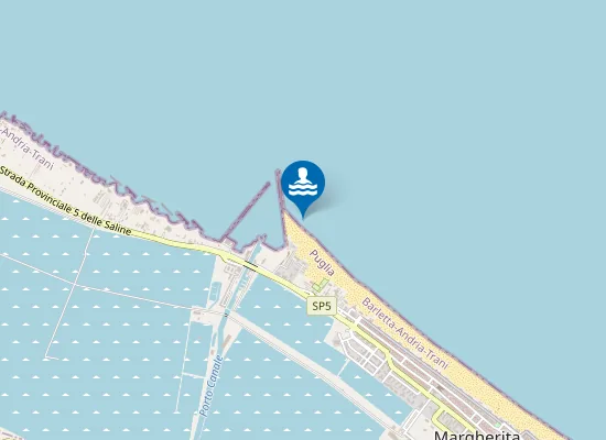 Map of LIDO PARADISO DEI GIOVANI