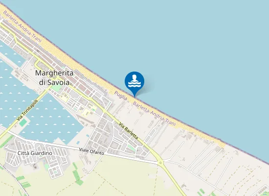 Map of 50 M DX SCARICO RETE FOGNANTE