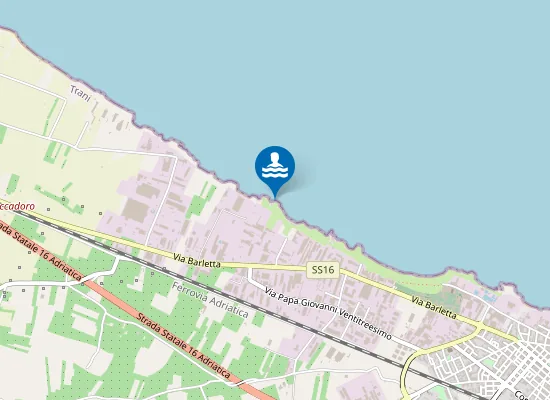 Map of ZONA CIRCONDATA DA SEGHERIE-3 CAPANNONI