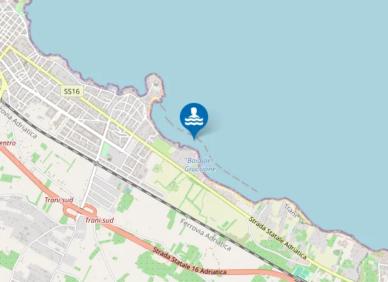 Map of PIAZZA COLONNA CON ANNESSO LIDO