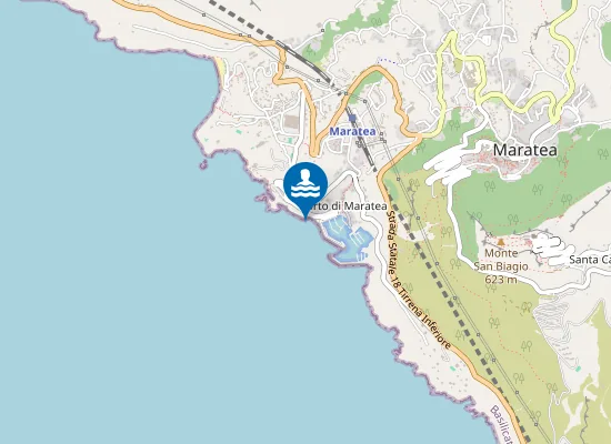 Map of ESTERNO MOLO PORTO NORD