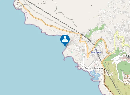 Map of FIUMICELLO SPIAGGIA SUD