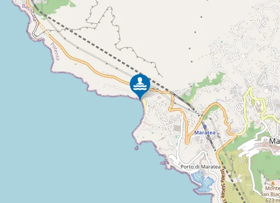 Map of FIUMICELLO - SPIAGGIA NORD