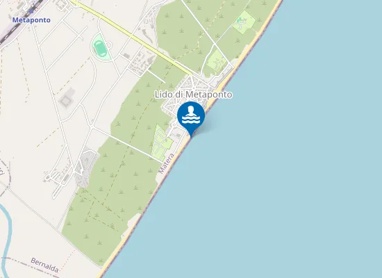 Map of METAPONTO LIDO
