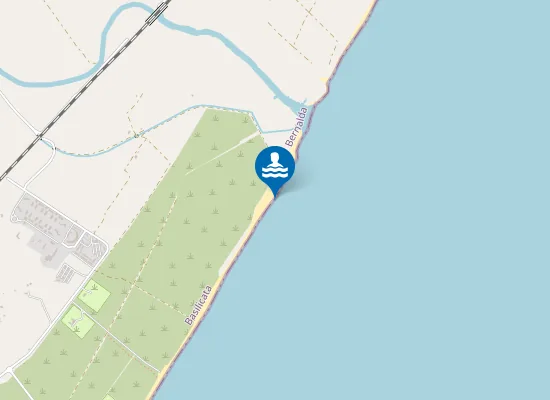 Map of FOCE BRADANO - 150 MT. MARGINE SUD