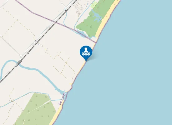 Map of FOCE BRADANO - 1000 MT. MARGINE NORD