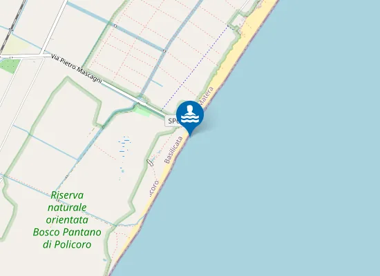 Map of IDROVORA DEL CONCIO-50 MT. MARGINE SUD