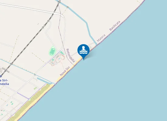 Map of ROTONDELLA LIDO