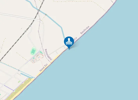 Map of FOSSO DELLA RIVOLTA-50 MT. MARGINE SUD