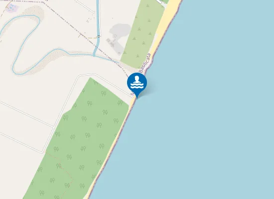 Map of FOCE CAVONE - 150 MT. MARGINE SUD