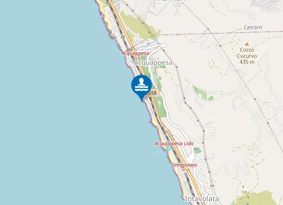 Map of ANTISTANTE CHIESA