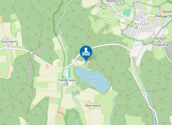 Map of STEINSEE MOOSACH