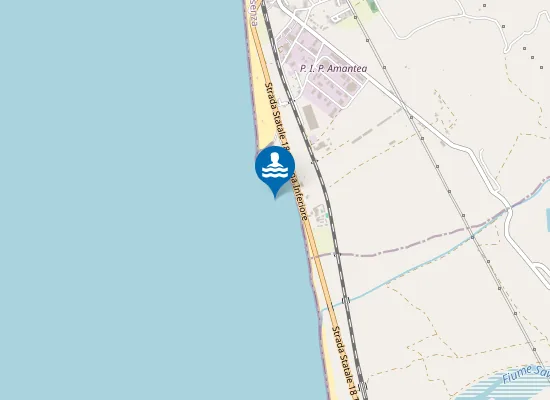 Map of 200 MT SUD VENA DELLA CARRETTA