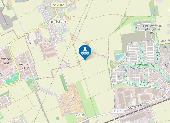 Map of BADESEE POING POING UFER NORDSEITE