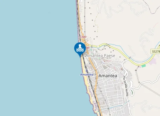 Map of 200 MT SX TORRENTE CATOCASTRO