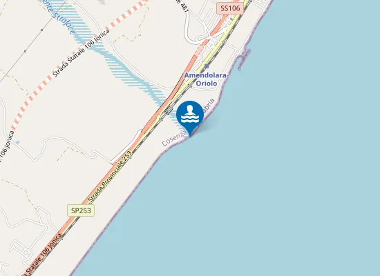 Map of ESTREMO LUNGOMARE SUD