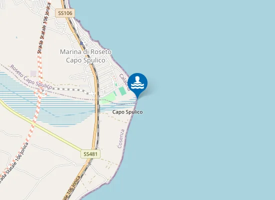 Map of RESIDENCE CALA CASTELLO