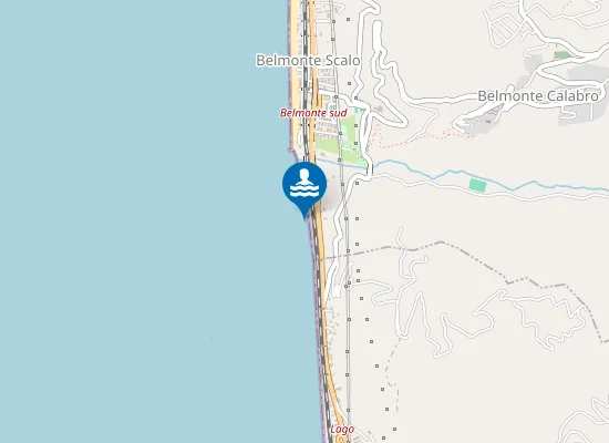 Map of 50 MT SX TORRENTE VERRE