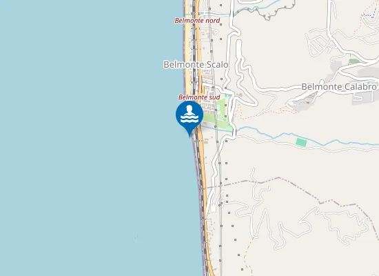 Map of 50 MT DX TORRENTE VERRE