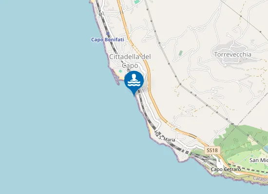 Map of LUNGOMARE SUD