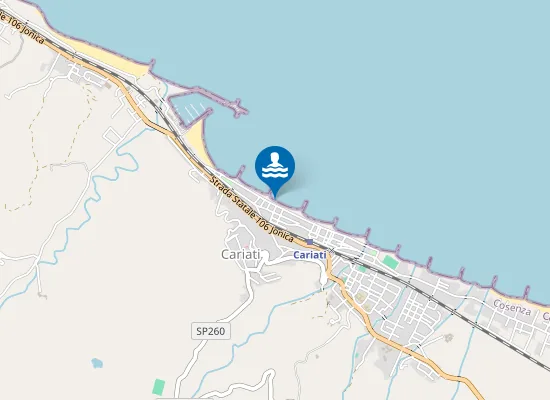 Map of FOCE T.PANNIZZARO