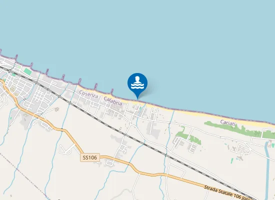 Map of CAMPING PETTIROSSO