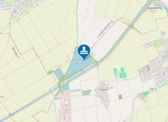 Map of THENNER WEIHER WARTENBERG DLRG STEG