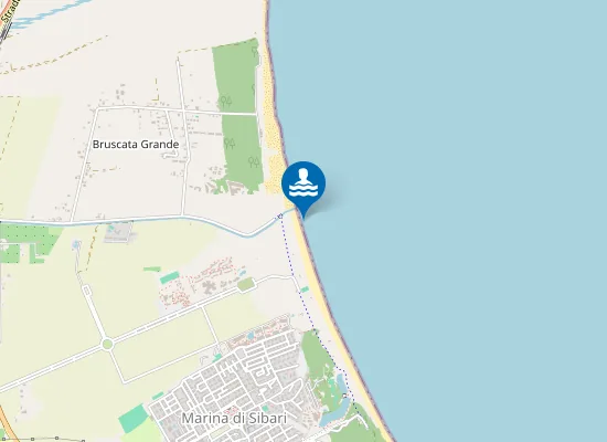 Map of 100 Mt Dx Vena Morta