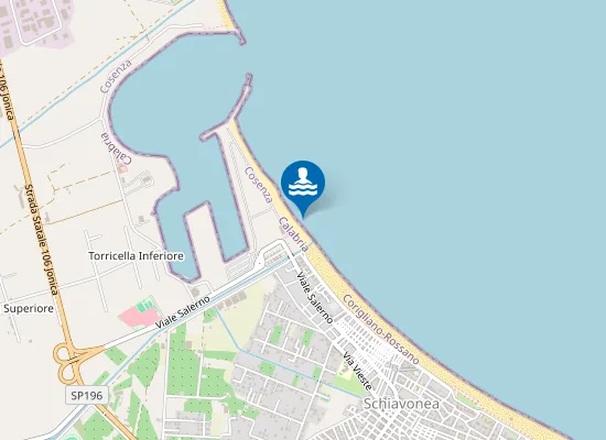 Map of 200 MT SX CANALE MISSIONANTE